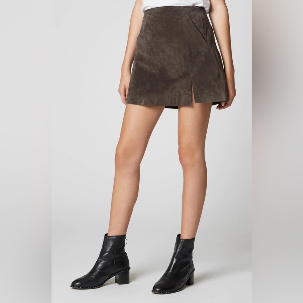 BlankNYC Leather Skirt